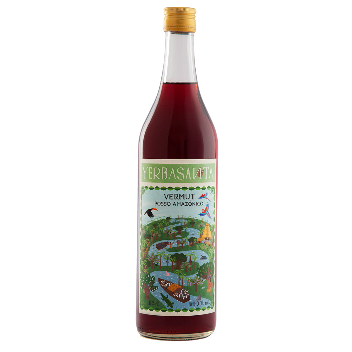 VERMUT YERBASANTA ROSSO AMAZÓNICO 900 ML