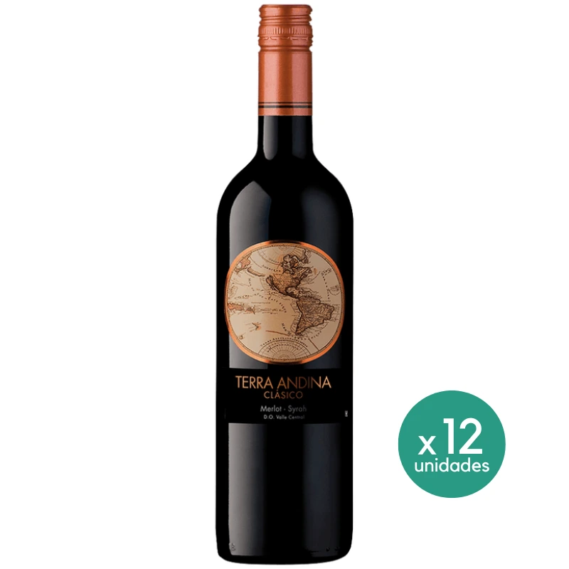 Vino Terra Andina Merlot – Syrah 750 cc