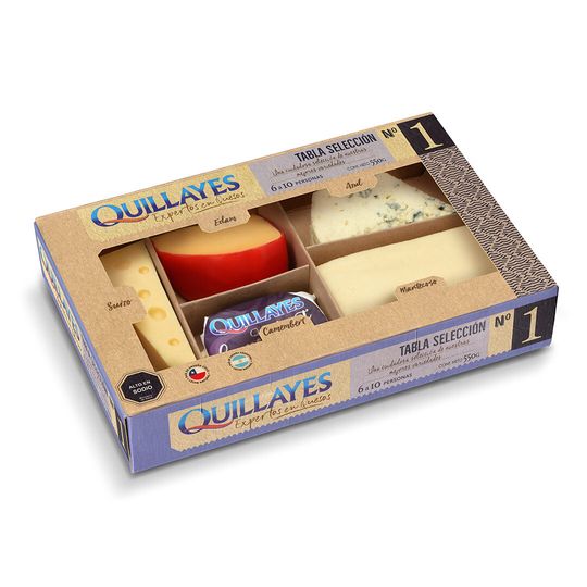 Tabla Quesos Selección N°1 Quillayes 550 g