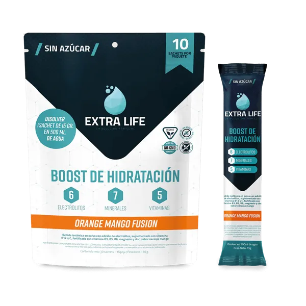 10x Sachet Extra Life Orange Mango