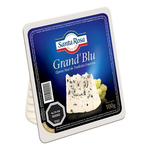 Queso Azul Cuña Santa Rosa 100 grs.