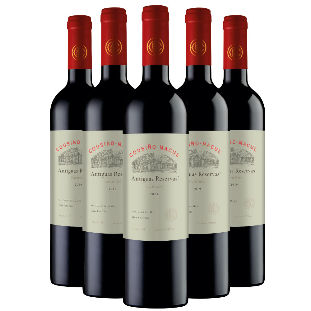 Caja 6 Antiguas Reservas Carmenere