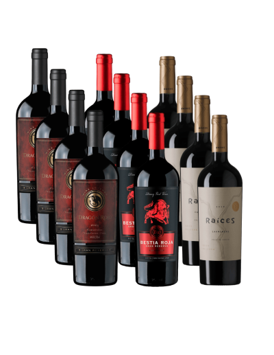 Pack 12 Triple Carmenere Gran Reserva