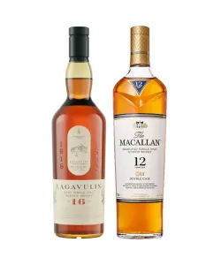 Lagavulin 16  + Macallan 12 Double Cask