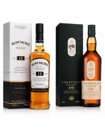 Pack Lagavulin 16 años + Bowmore 12 años