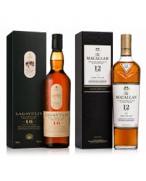 Pack Lagavulin 16 años + The Macallan 12 años Sherry Oak Cask